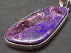 Sugilite Silver Pendant From South Africa - 2.0"