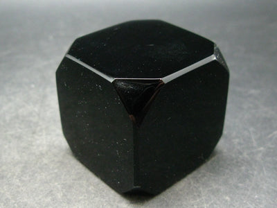 Black Obsidian Polished Stone From Mexico - 1.6"