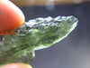 Rare Moldavite Tektite Raw Piece From Czech Republic - 1.6" - 4.61 Grams