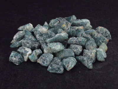 Lot of 50 Extremely Rare Grandidierite Gem Crystal From Madagascar - 125 Carats