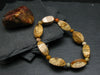 Jasper Genuine Bracelet ~ 7.5 Inches ~ 20mm Beads