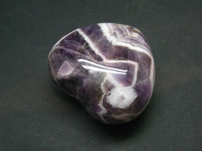 Amazing Natural Amethyst Puffed Heart Shaped from Brazil - 1.7"
