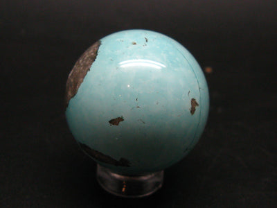 Genuine Turquoise Ball Sphere From Erdenet Mine, Mongolia - 32mm - 214 Carats