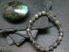 Labradorite Genuine Bracelet ~ 7 Inches ~ 8mm Facetted Beads