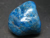 Neon blue Apatite Stone from Madagascar- 58.7 Grams - 1.6"