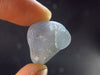 Rare Gray Herderite Tumbled Crystal from Africa - 0.8" - 5.43 Grams