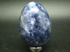 Canadian Treasure from the Earth!! Blue Sodalite Egg From Quebec, Canada - 2.2"