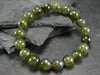 Labradorite Genuine Bracelet ~ 7 Inches ~ 10mm Round Beads