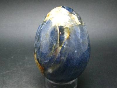 Russian Treasure from the Earth!! Genuine Rare Rich Blue Sapphire Corundum Egg from Russia - 355.5 Grams - 2.7"