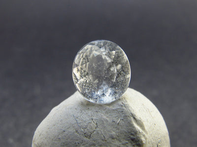 1.16 Carat Phenakite Phenacite Cut Gemstone from Russia 7.4x6.7x3.6mm