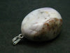 Tiffany Stone Opal Silver Pendant from USA - 1.5"