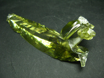 Stunning Green Zincite Zinkite Crystal From Poland - 3.7" - 409 Carats