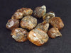 Lot of 10 Rare Spessartine Garnet Crystals From Tanzania - 64.8 Grams