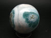 Larimar Sphere From Dominican Republic - 2.0"