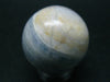 Rare Blue Scheelite Sphere From Turkey - 1.0"