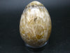 Rare Golden Barite Egg From Russia - 2.2"