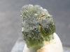 Rare Moldavite Tektite Raw Piece From Czech Republic - 0.6" - 1.32 Grams