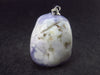 Tumbled Opal Tiffany Stone Silver Pendant from USA - 1.3" - 15.6 Grams