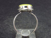 Rare Atlantasite Stichtite + Serpentine Cabochon Silver Ring from Australia - Size 8.5 - 5.3 Grams