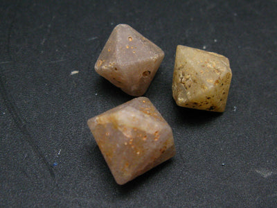 Lot of 3 Beta Quartz Crystals From Indonesia - 10 Grams