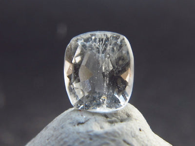 0.43 Carat Phenakite Phenacite Cut Gemstone from Russia 5.3x4.5x2.9mm