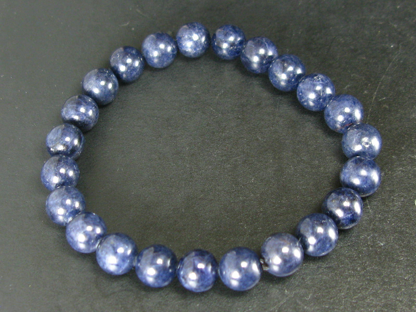 Genuine Blue Sapphire Bracelet - 7