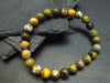 Bumblebee Jasper Genuine Bracelet ~ 7 Inches ~ 8mm Round Beads