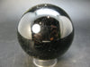Genuine Black Spinel Sphere Ball From Russia - 2.5" - 525 Grams