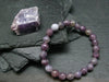 Lepidolite Genuine Bracelet ~ 7 Inches ~ 8mm Facetted Beads