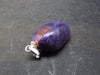 Rare High-Quality Charoite Pendant In SS From Russia - 0.9" - 3.1 Grams