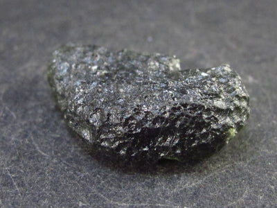 Rare Moldavite Tektite Raw Piece From Czech Republic - 1.3" - 6.7 Grams