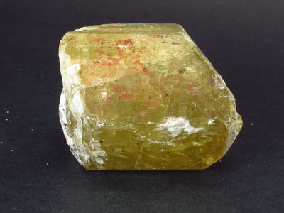 Large Gem Golden Apatite Crystal From Mexico - 1.4"