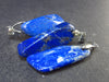Lot of 3 Natural Lapis Lazuli Pendants From Afghanistan