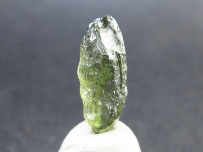 Moldavite Tektite Raw Piece from Czech Republic - 0.7" - 8.20 Carats - 1.64 Grams