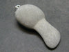 Fairy Stone Concretion Silver Pendant From Quebec, Canada - 2.1" - 10.1 Grams