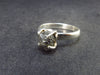 Very Rare Diamond Crystal Silver Ring - 2.95 Grams - Size 8.5