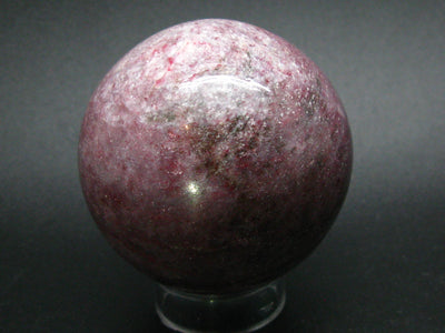 Rare Red Thulite Sphere Ball From Norway - 2.5"