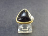 Nuumite Nuummite Sterling Silver Ring from Greenland - Size 6.75 - 6.18 Grams