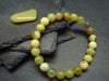 Yellow Opal Genuine Bracelet ~ 7 Inches ~ 8mm Round Beads