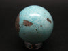 Genuine Turquoise Ball Sphere From Erdenet Mine, Mongolia - 32mm - 214 Carats