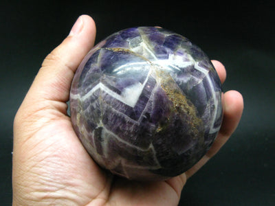 Huge Auralite Super 23 Large Sphere Ball Amethyst From Canada - 3.2" - 500+ Grams