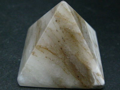 Rare White Barite Pyramid From Norway - 1.6"