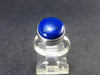 Lapis Lazuli Silver Ring From Afghanistan - 4.12 Grams - Size 6.25