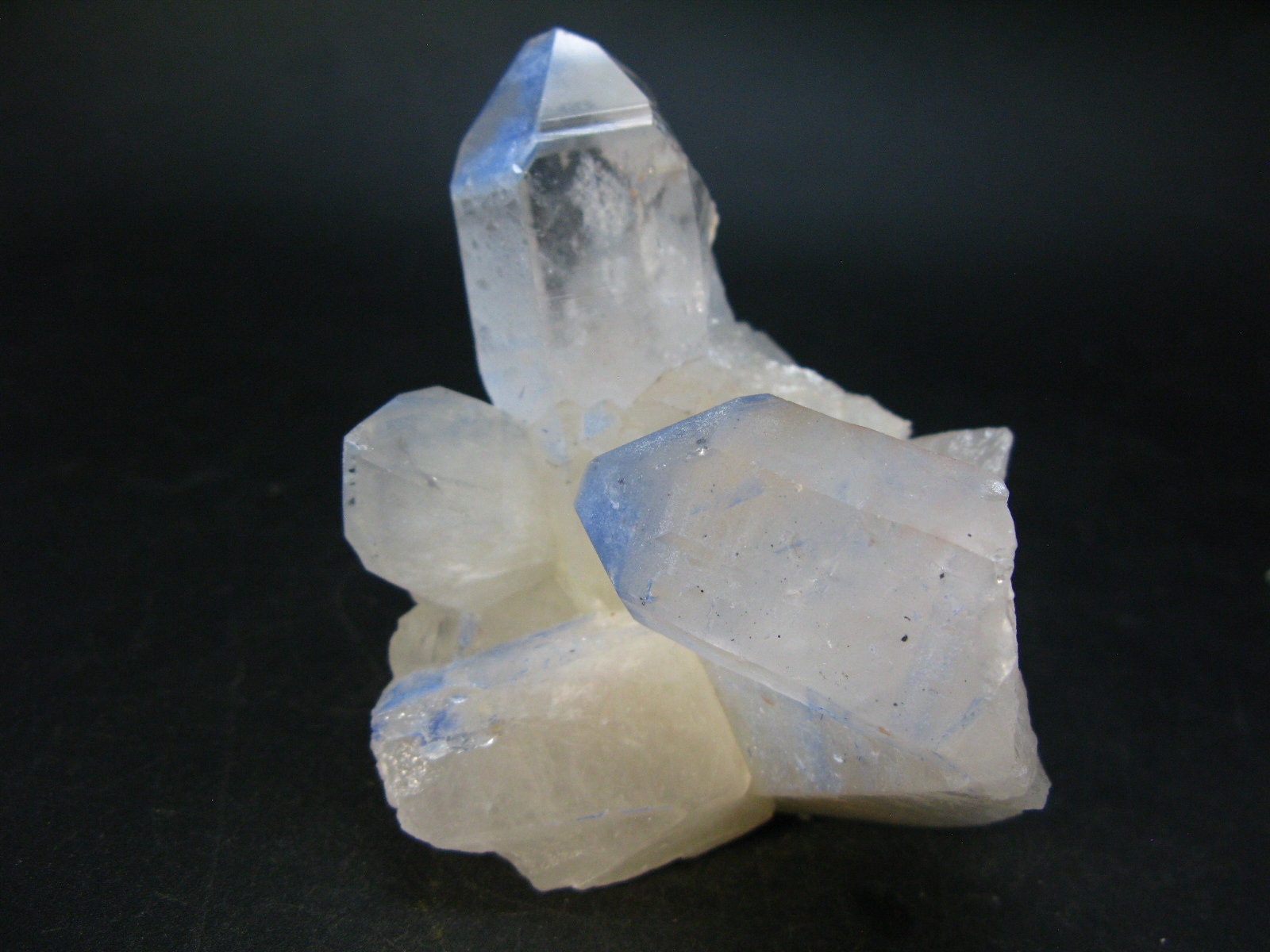 Dumortierite In Quartz Inclusion Cluster From Brazil - 4.3