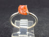 Raw Sunstone 925 Silver Ring From Tanzania - 1.73 Grams - Size 6.5