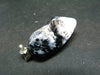 Merlinite!! Rare Moss Agate Silver Pendant from Madagascar - 1.3"