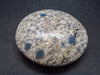 K2 Jasper Azurite Tumbled Soap Stone From Pakistan - 2.1"
