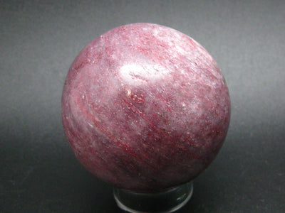 Rare Red Thulite Sphere Ball From Norway - 2.5"