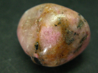 Cobaltocalcite Cobalto Calcite Tumbled Stone From Morocco - 1.1"