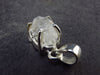 Fine Natural Herkimer Diamond Silver Pendant From New York - 0.8" - 2.32 Grams